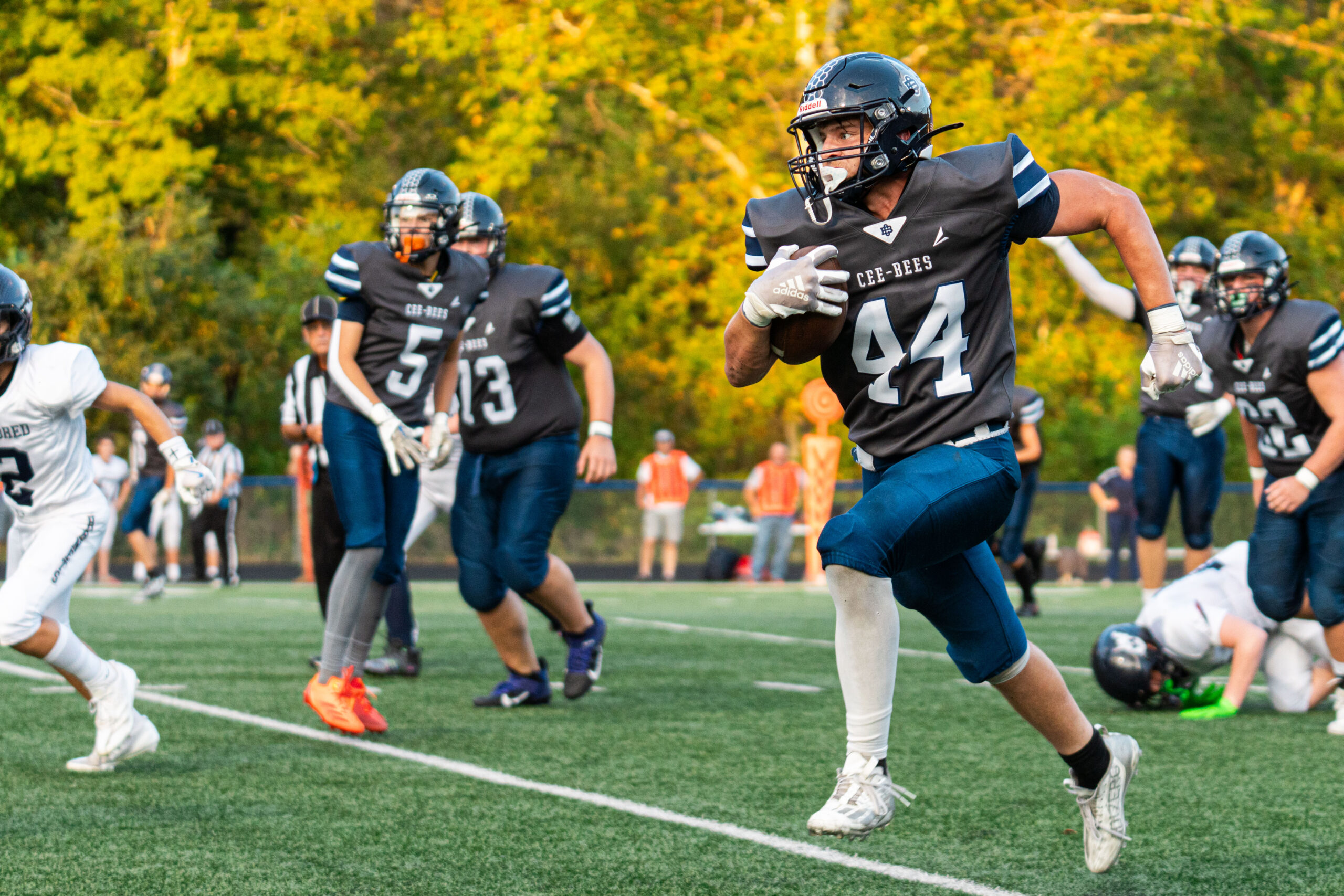 Cee-Bees sting Hornets, 44-6, to win LaPoe's coaching debut